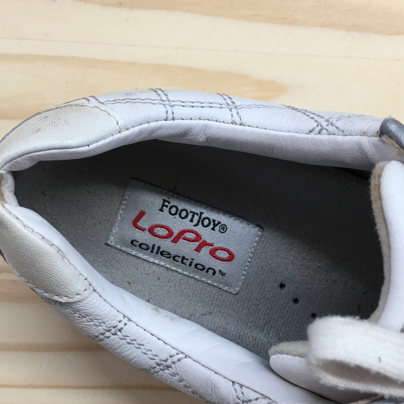 Footjoy Shoes Womens 8.5 M LoPro Collection Golf Sneakers White Lace Up 97199