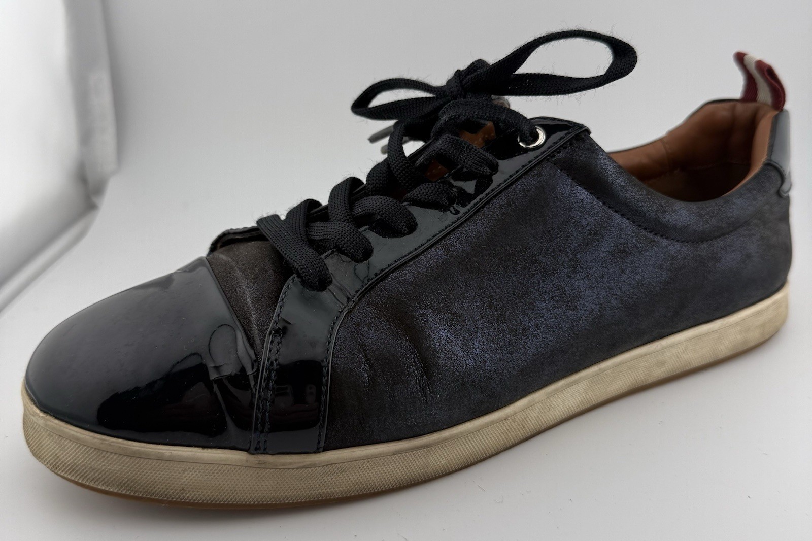 Bally Janette Black Leather Sneaker Women’s US 9M, EU 39.5