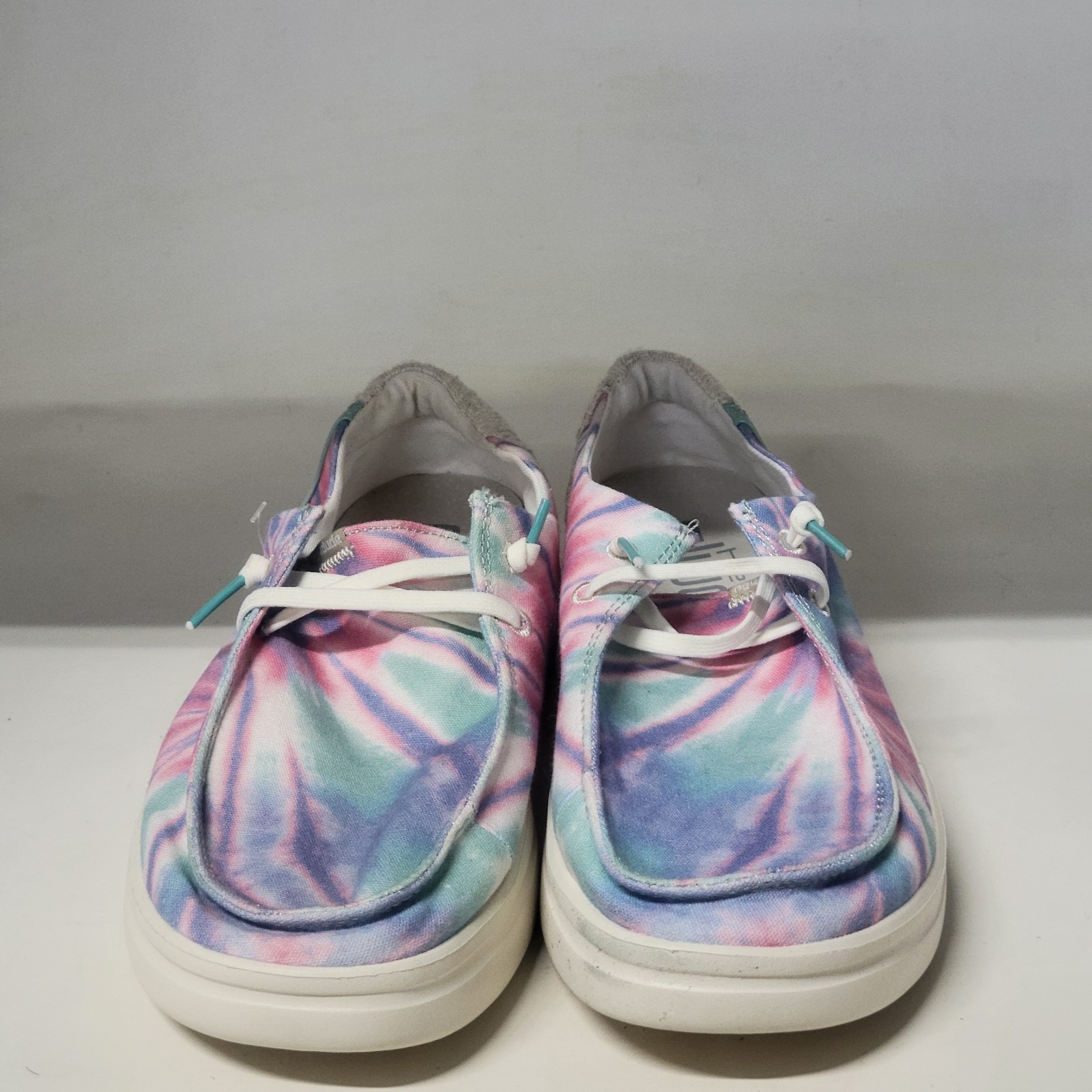 Hey Dude Wendy Rise Candy Tie Dye Womens Size 9M