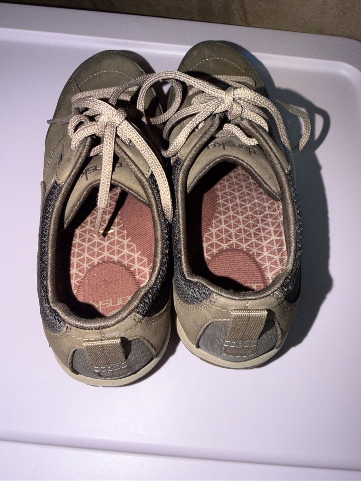 Dansko Paisley II Waterproof Women’s Hiking Walking Shoes Sage Green Size 40