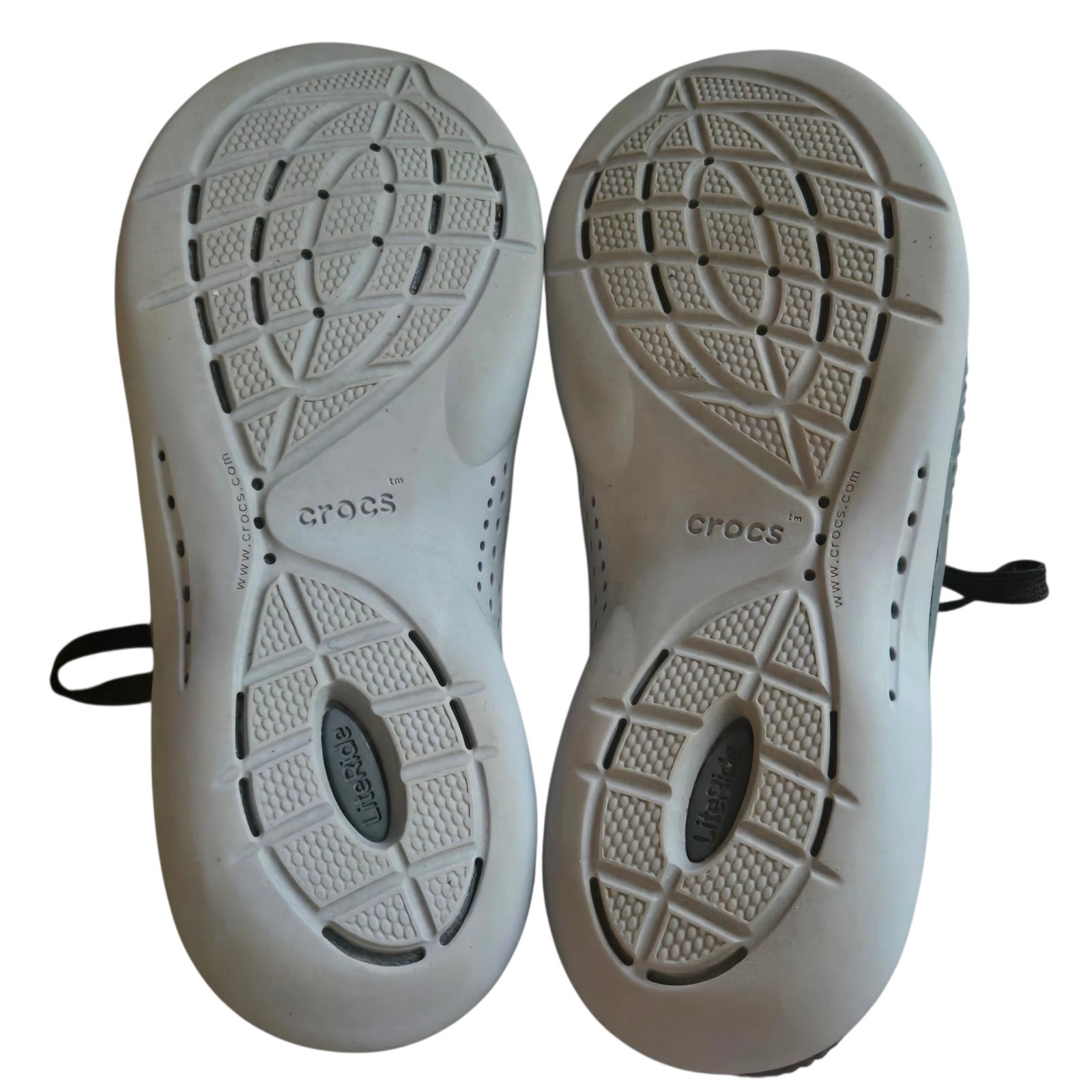 Crocs Womens Size 9 Literide 360 Pacer 206705 Black Casual Shoes Sneakers