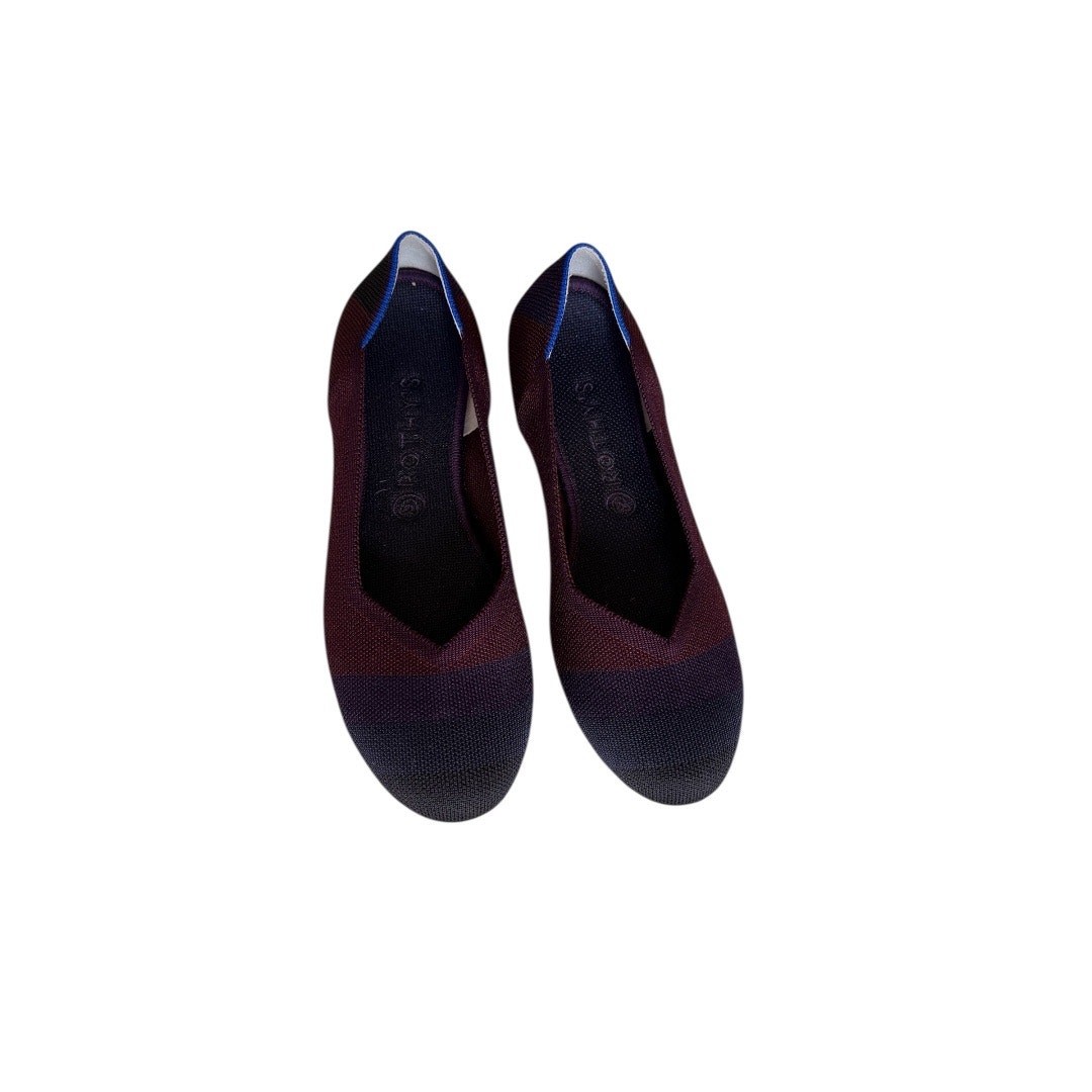 Rothy’s The Flat | Blackberry Captoe Ombré | Size 11