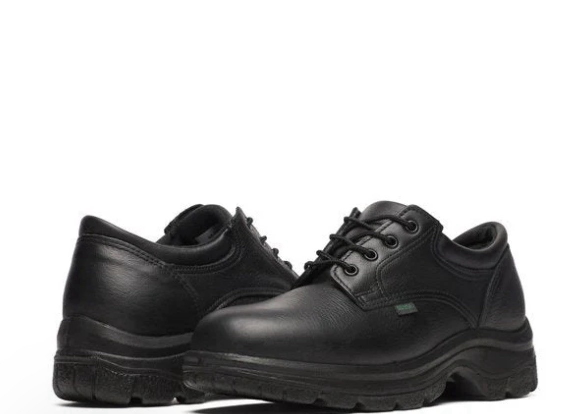 Thorogood Shoes Wm’s 9.5 W Black Soft Streets Series Plain Toe Oxford 534-6905