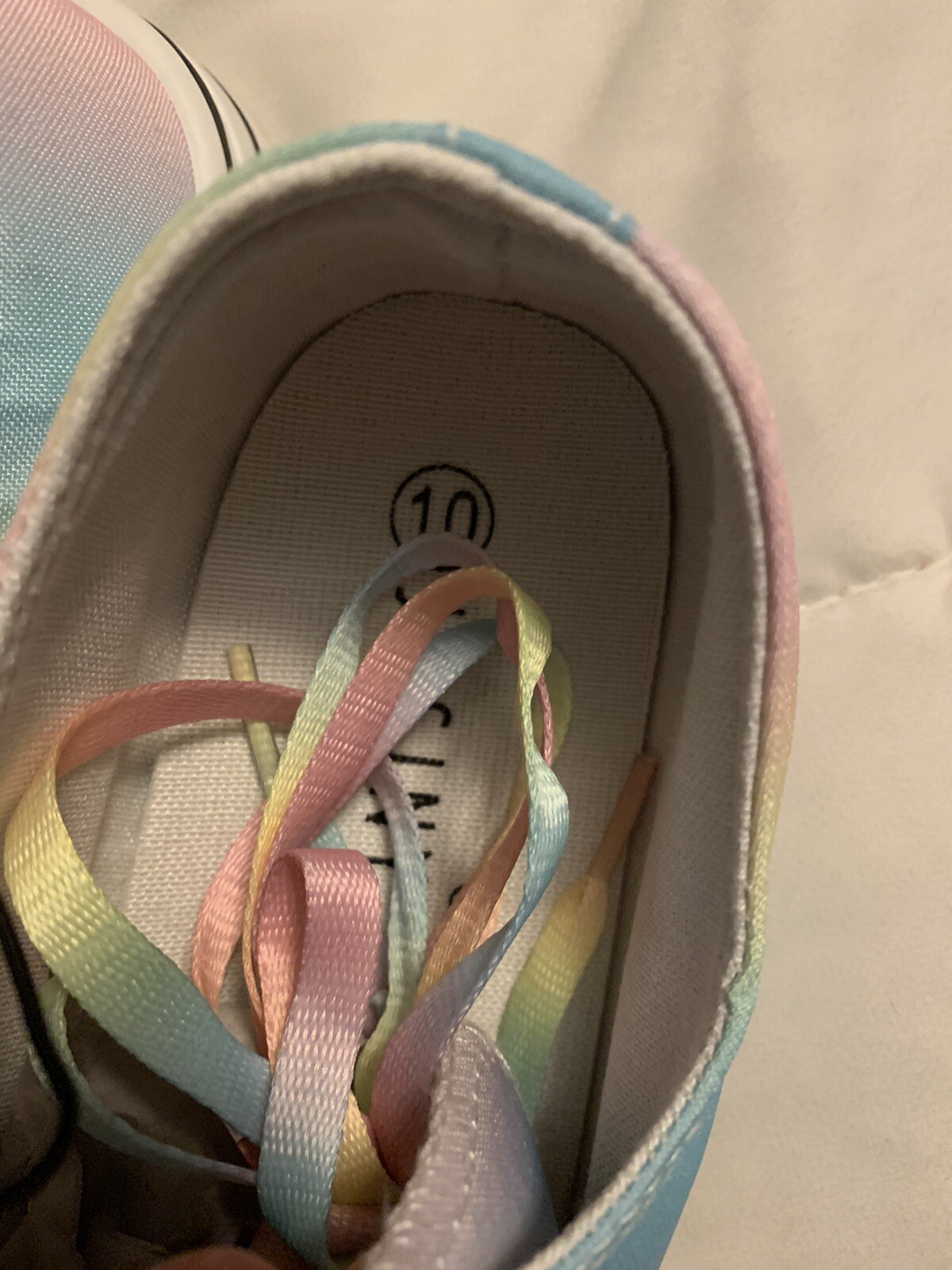 JOSINY Women’s Canvas Shoes Low Top Fashion Sneaker Classic Size 10 Tie-Dye
