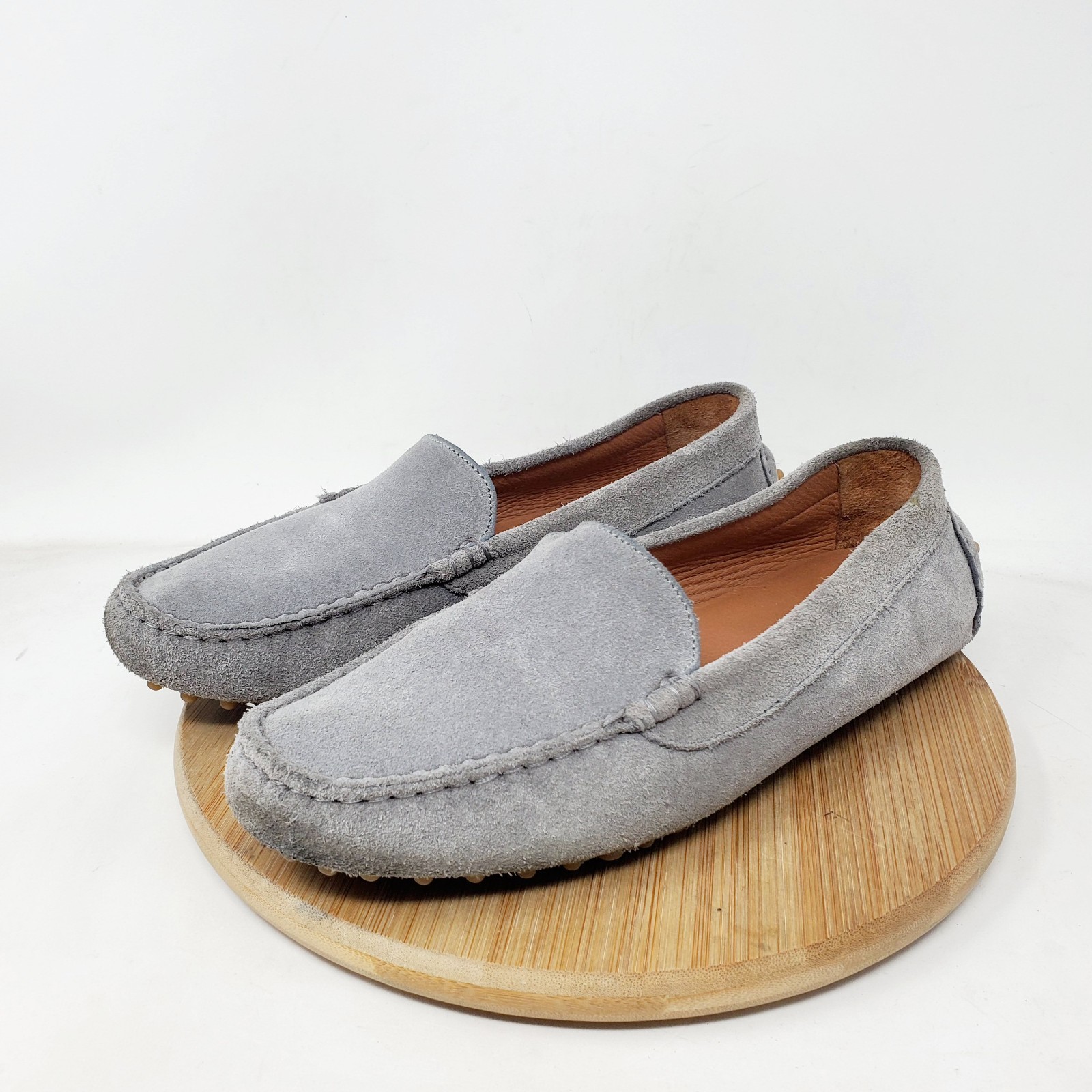 M Gemi The Felize Shoes Womens 38.5 Suede Slip On Driving Loafer Comfort Classic