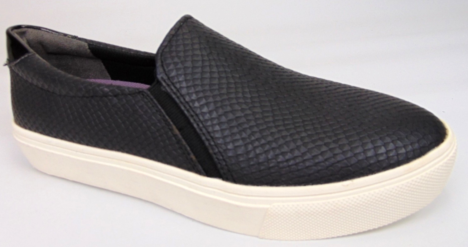 Dr. Scholls Nova Slip On Casual Sneakers Womens Size 7.5 M, Black Comfort Shoes