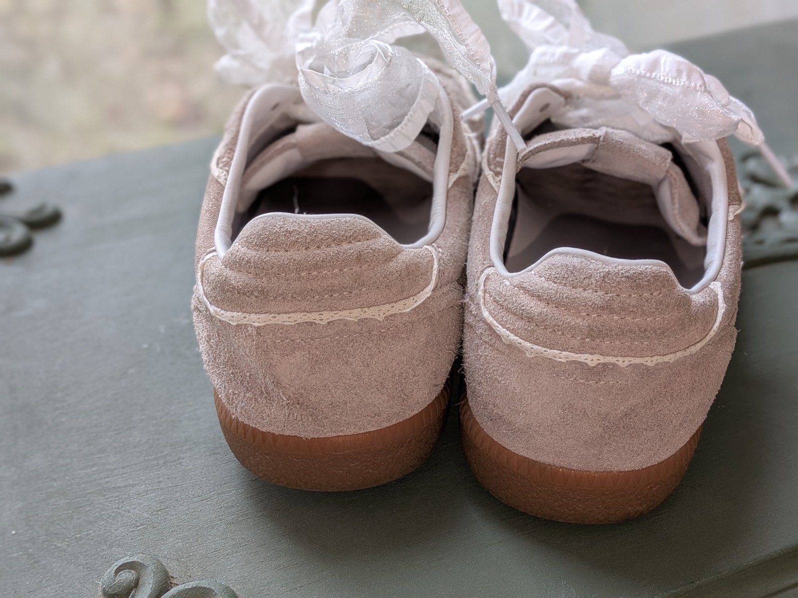 PO Alohas TB.490 Rife Crochet Cream Neutral Sneakers Womens Size 8 / 8.5 Euro 39