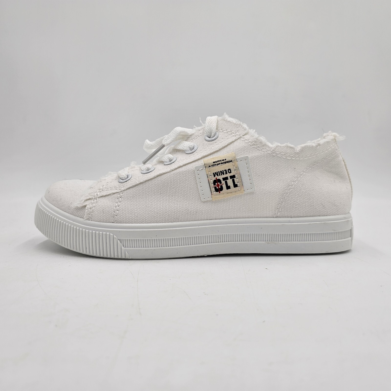 Women’s Classic Canvas Shoes, Lace Up Low-top Casual Shoes Footwear 6.5 (US)