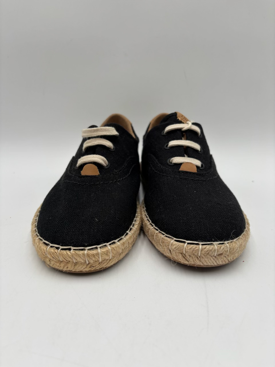 Olukai KAULA PA’A LI Women’s NEW Lace-Up Espadrilles Shoes Black Multiple Sizes