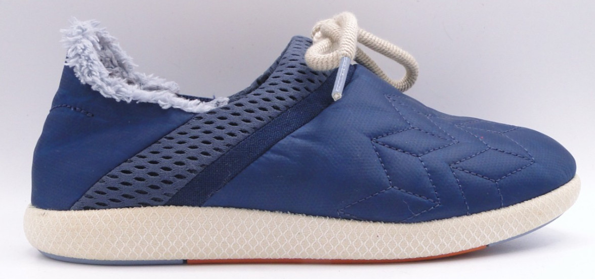 Olukai Shoes Women’s 7 Mahiki Sneaker Slipper Lace Up Blue