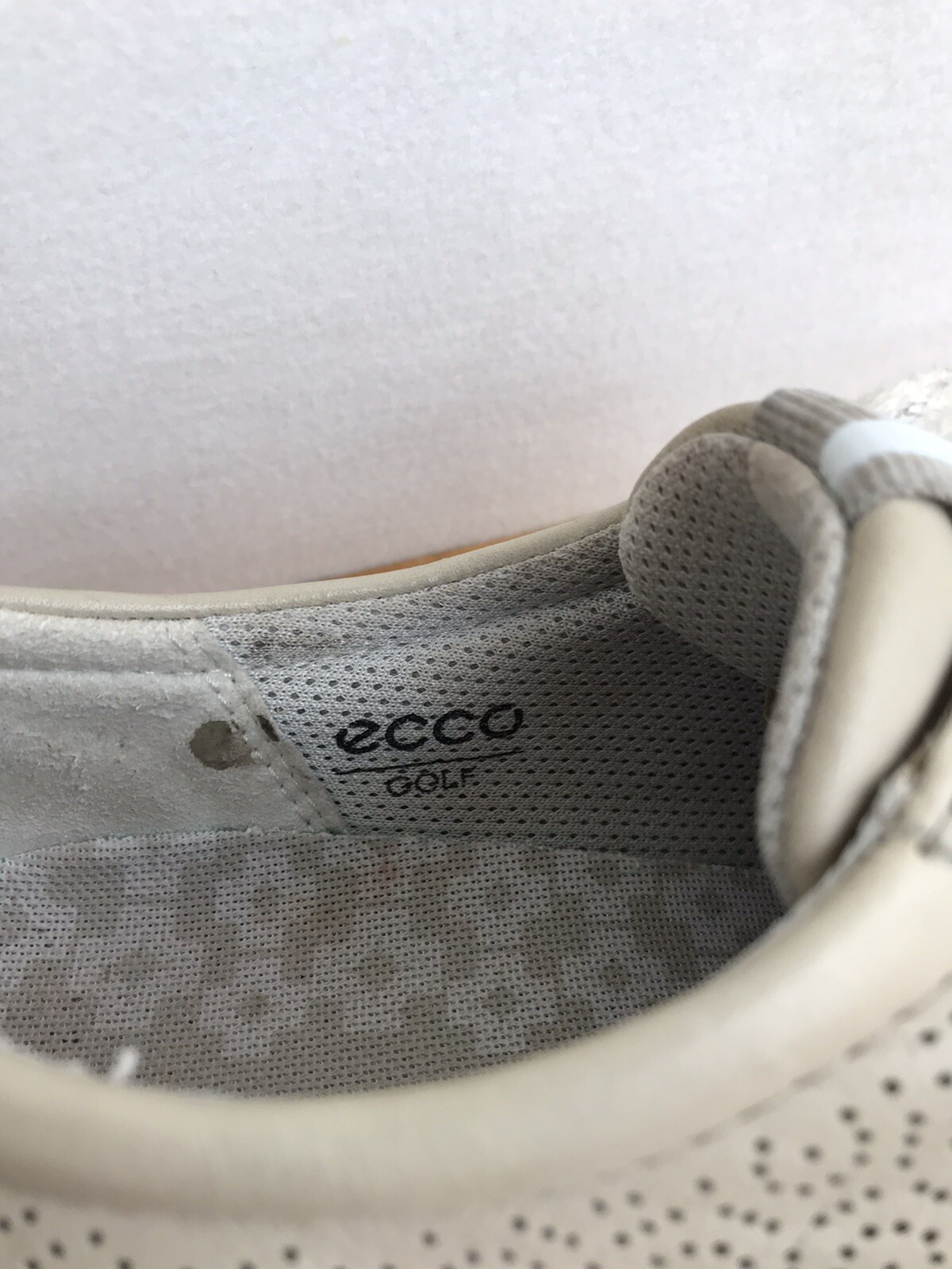 ☘️ Womens Ecco Golf Hybrid 2 Hydromax Leather Sneakers Walking Shoes Size 37 6
