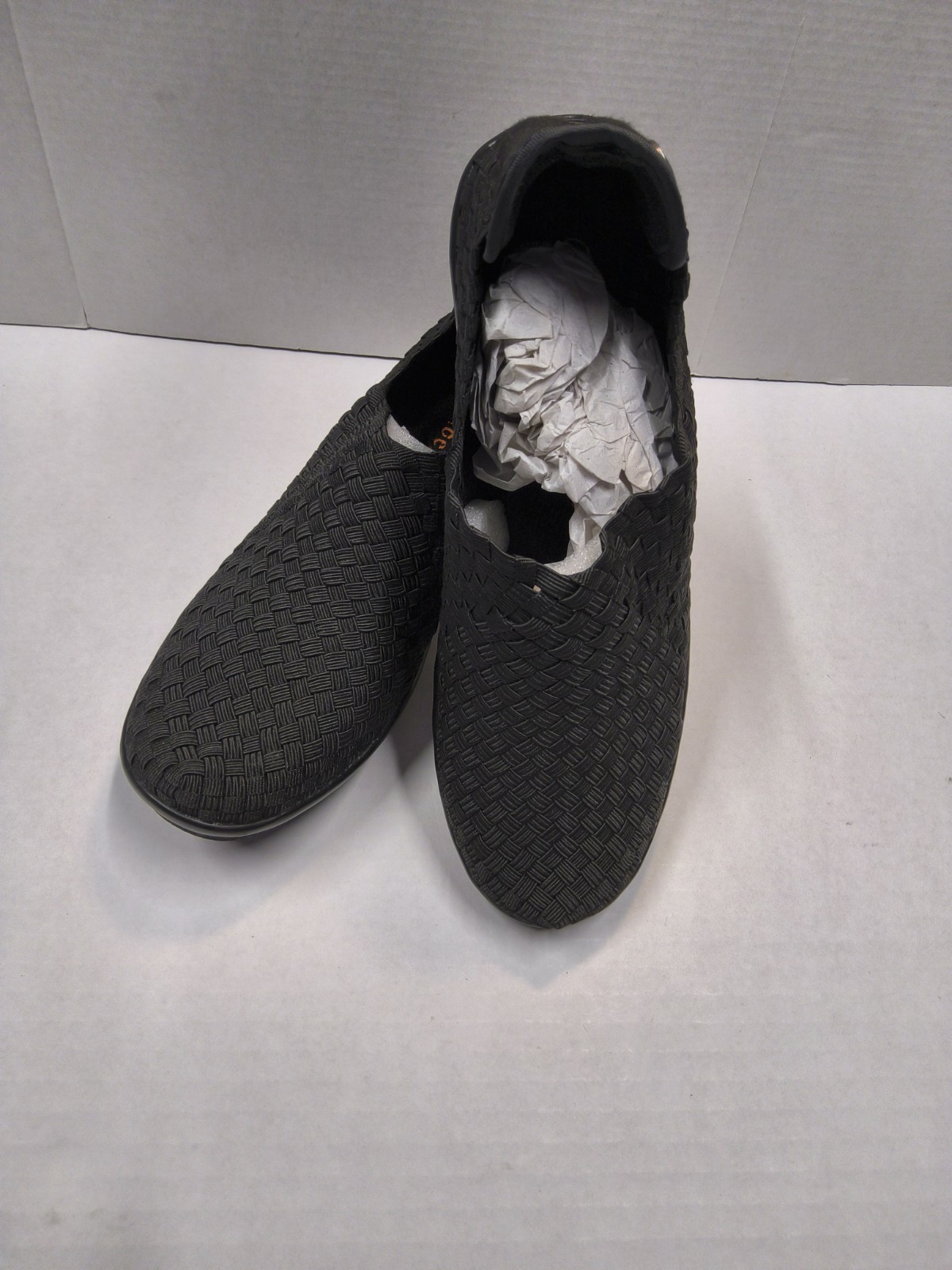 Bernie Mev Woven Shianne Black Shoes size 36
