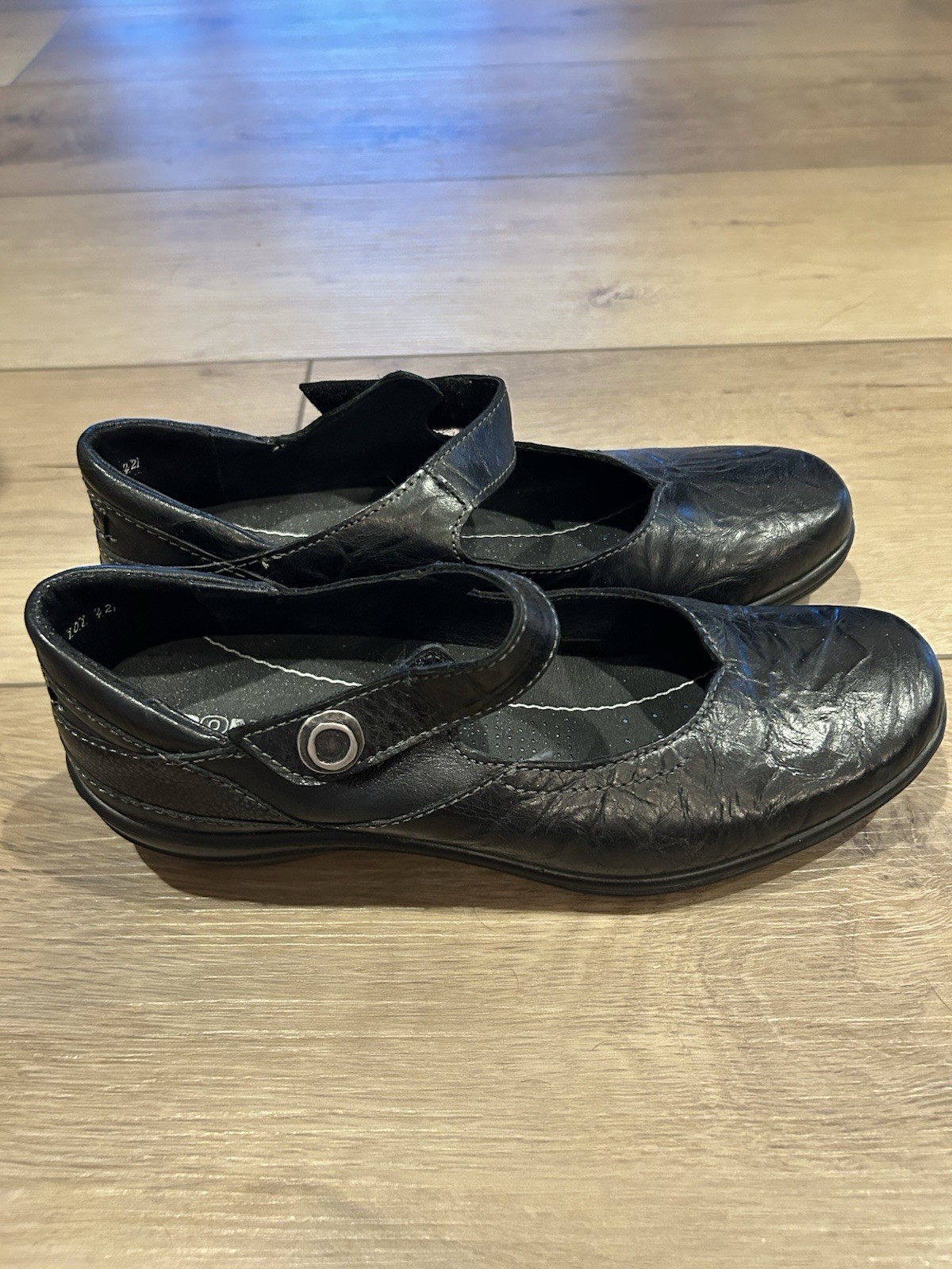 Romika Shoes size 42 /US 10 Women’s Cassie Mary Jane Black Leather Comfort F25
