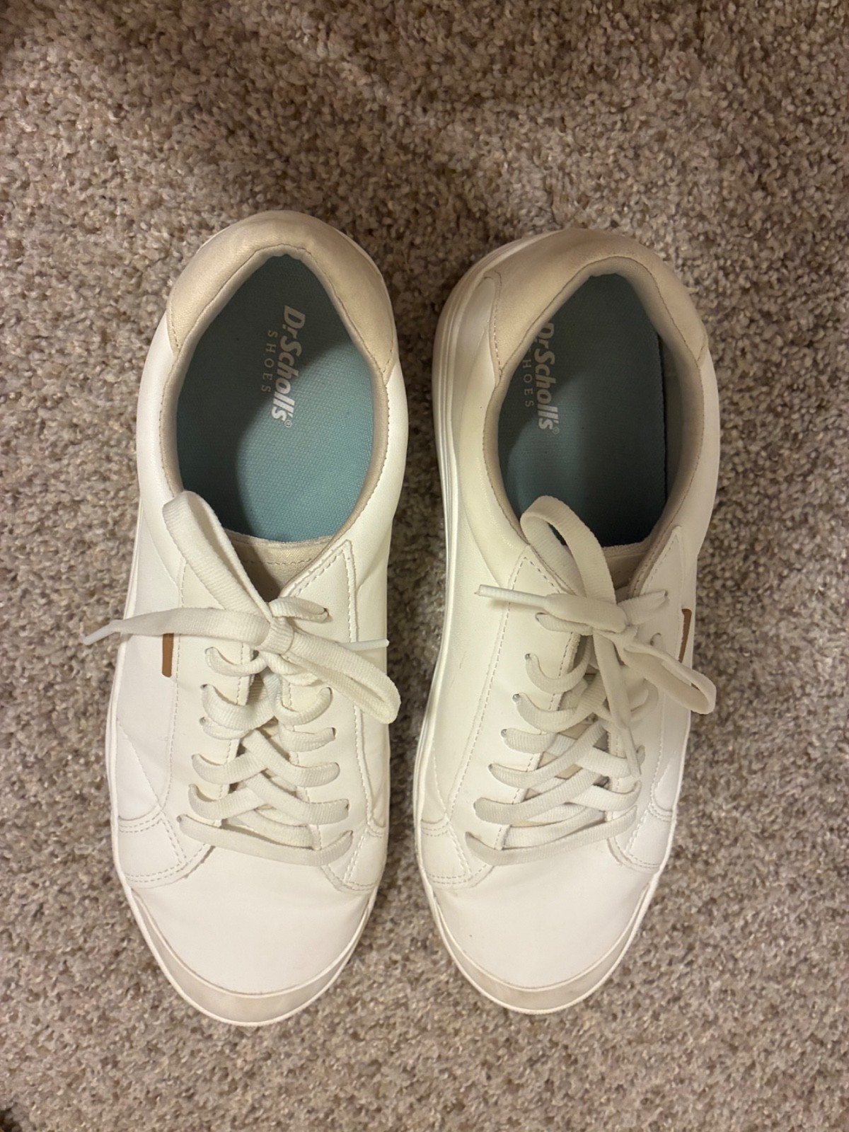 dr scholls women shoes all white size 12