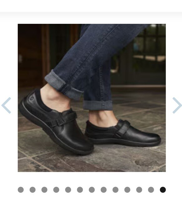 Anodyne No 51 Leather Comfort Casual Stylish Shoes Black Women’s Size 8 $159