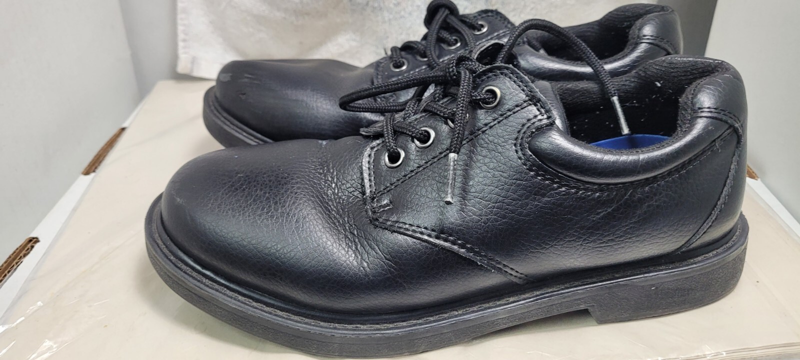 Dr. Scholls Size U.S. 7.5 Careers Ladies Black Tie Up Shoes