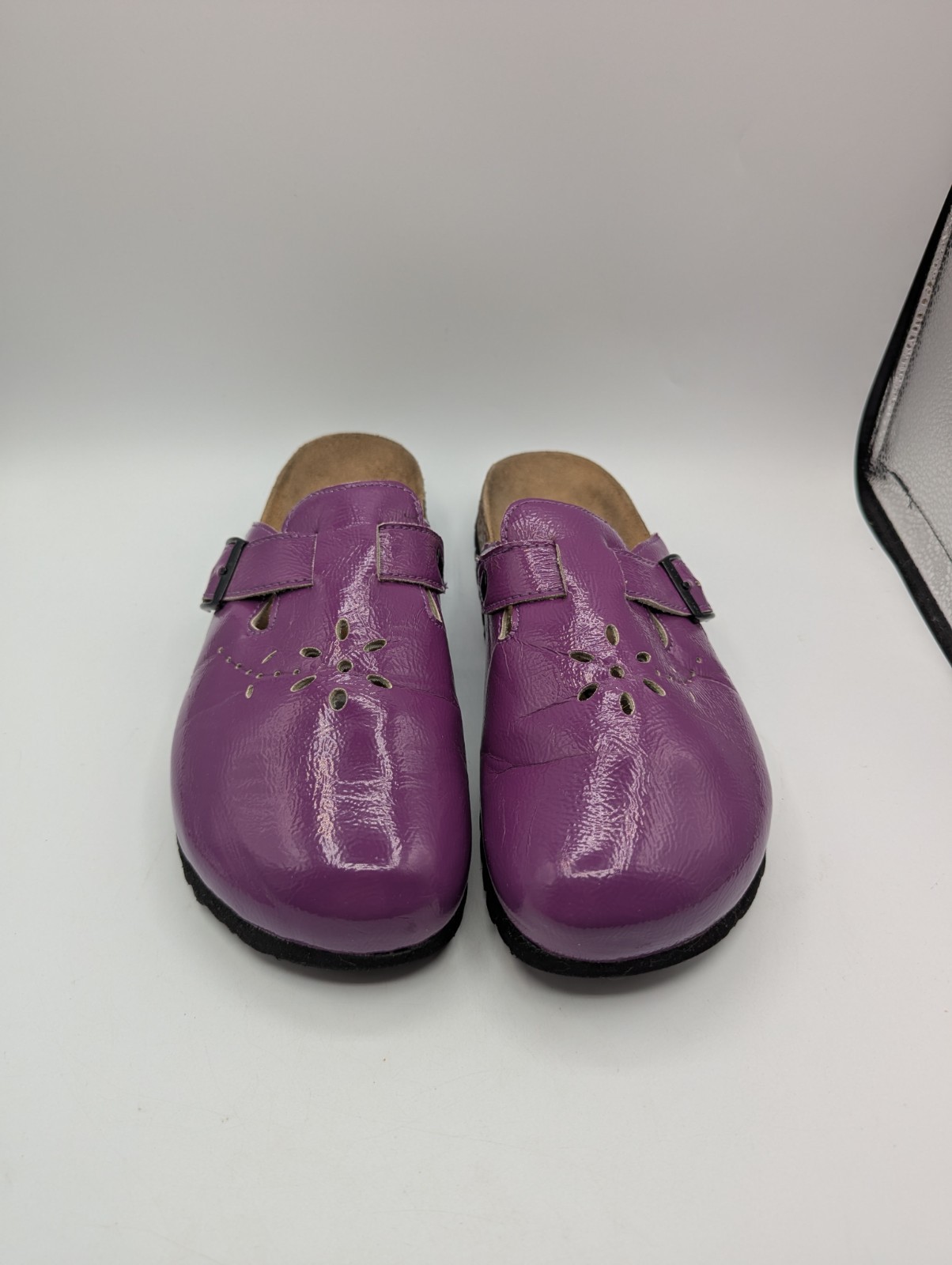 Birkenstock Betula Rasberry Slip On Clogs Size 41 US Women’s 10 Flower