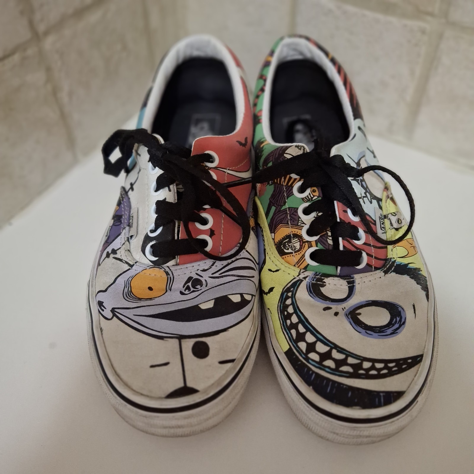 VANS Disney Nightmare Before Christmas Halloweentown Sneaker Shoes Womens 8.5