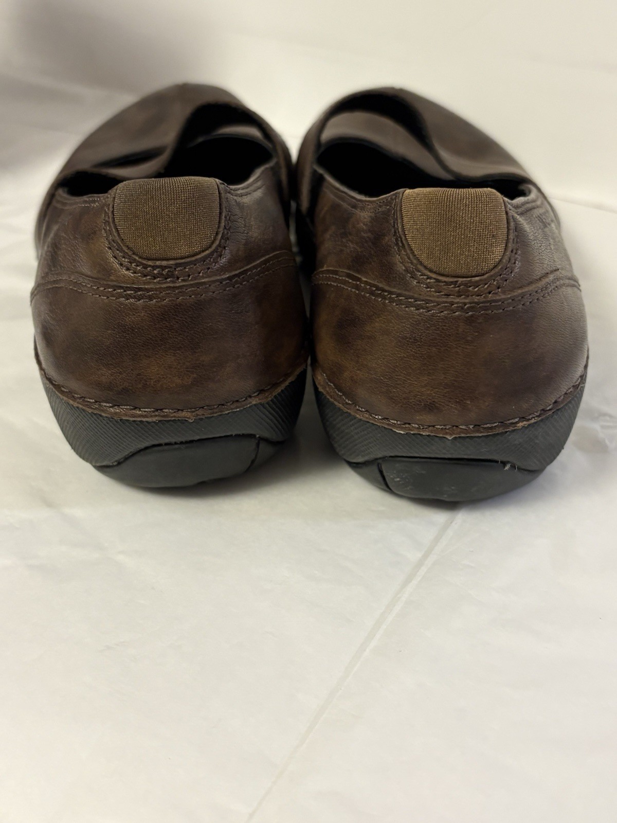Merrell Brio Saddle Women’s Size 7.5 Brown Leather Mary Jane Wedge Shoes