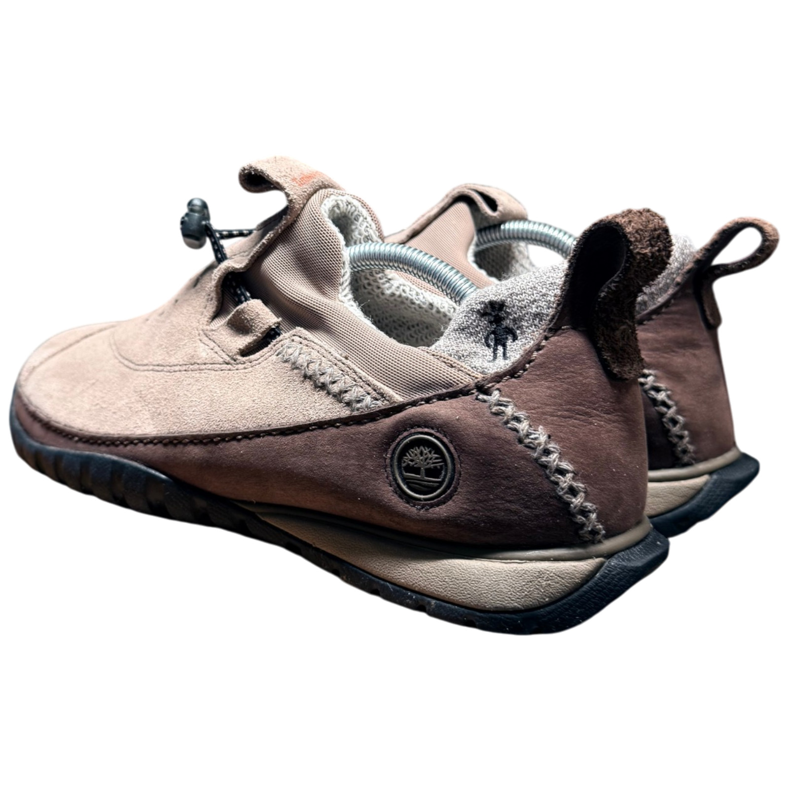 TIMBERLAND X Smartwool Power Lounger Women’s 9 Brown Suede Slip On Casual Shoes