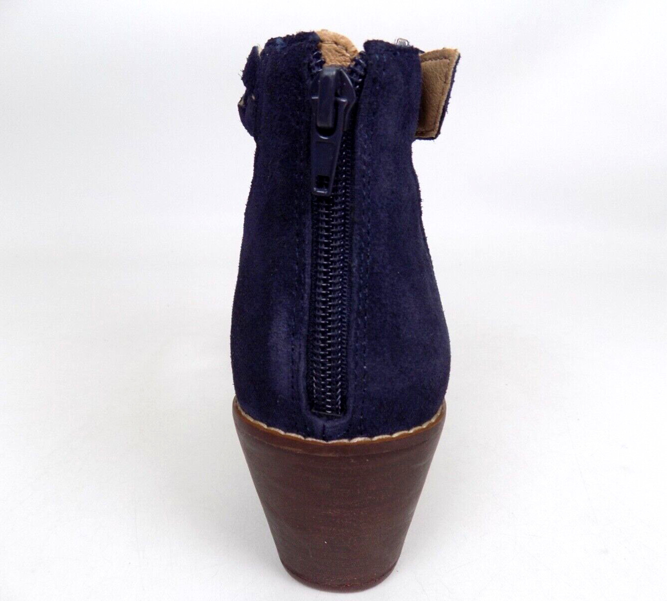 CROWN VINTAGE Women Lorelee Wedge Ankle Strap Comfort Shoes Size 8.5 M, Blue