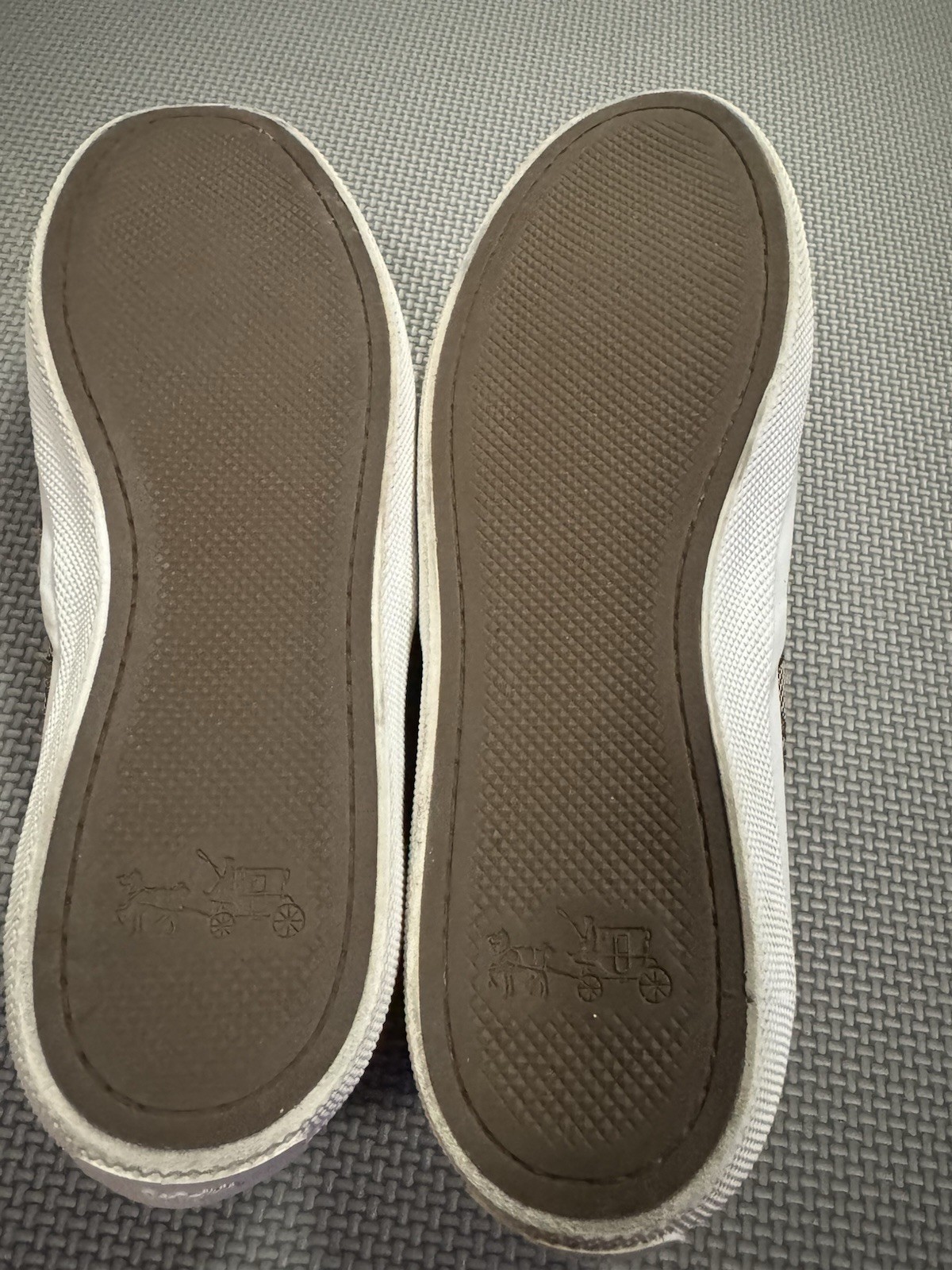 COACH Signature CHRISSY SLIP-ON SNEAKERS IN SIZE 7.5 NWOT DESIGNER