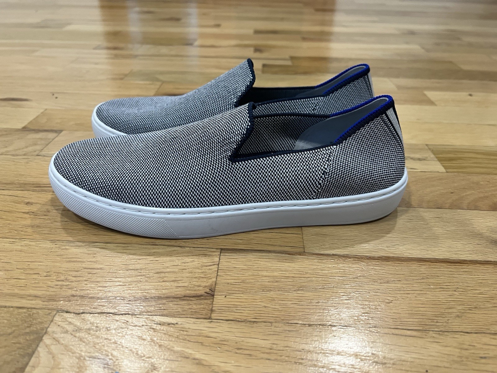 Rothys Women Gray The Original Slip On Loafers Sneaker Size 8.5