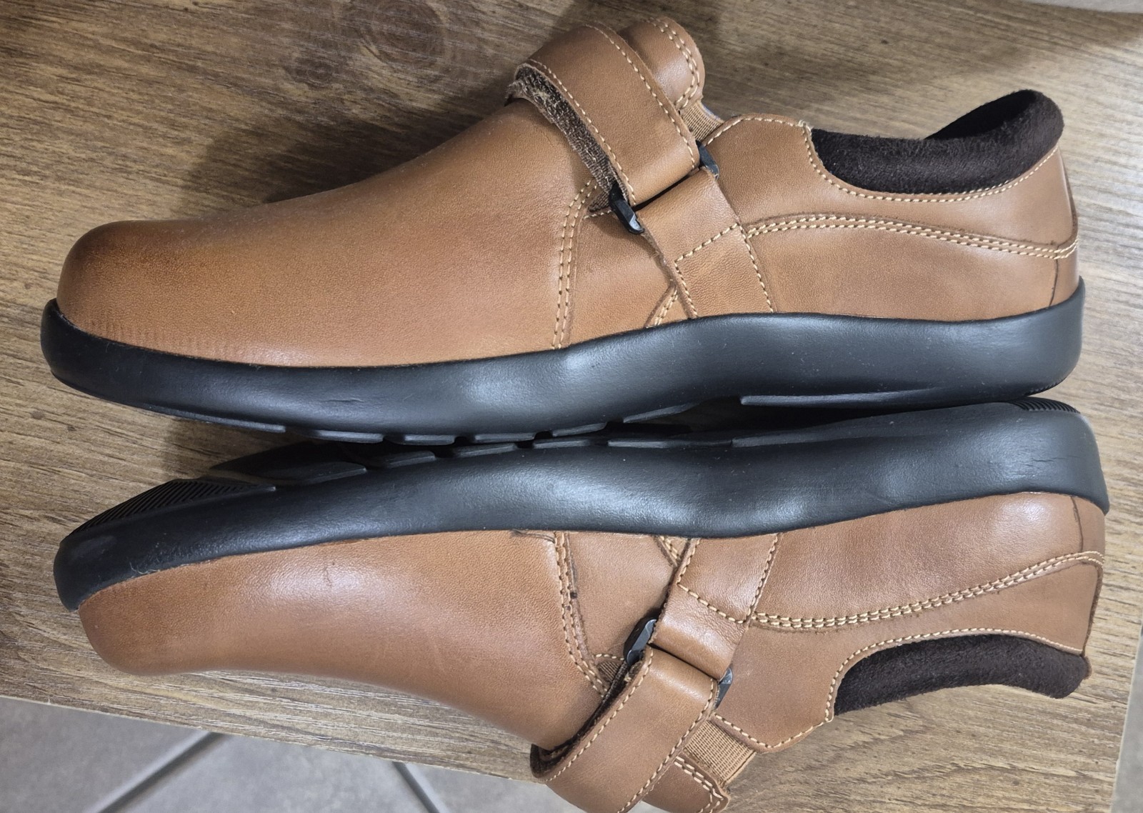Anodyne No. 51 Women’s Casual Dress Shoes in the Cognac Color 9W