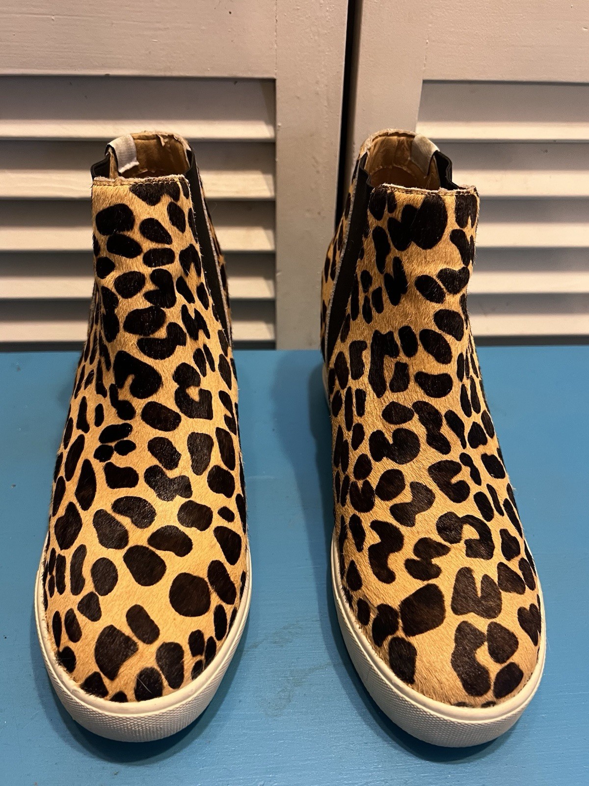 Coconuts By Matisse Women’s Lure Leopard Black Spot Sneakers Shoes Size 8M