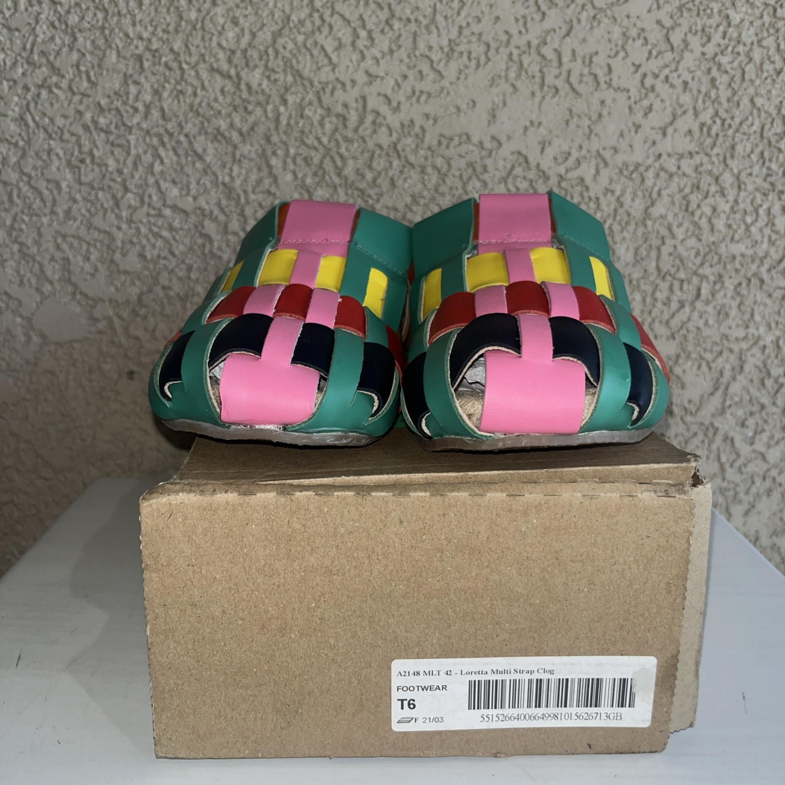 Boden Loretta Multi Strap Clog Size 11-11.5 US / EU 42
