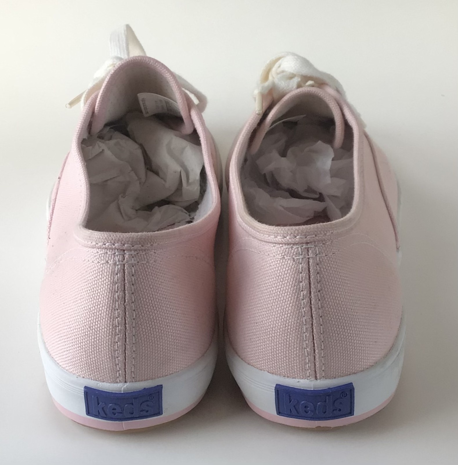 KEDS Champion Casual Lace Up Canvas Sneakers, Pink Coral (Size 8)