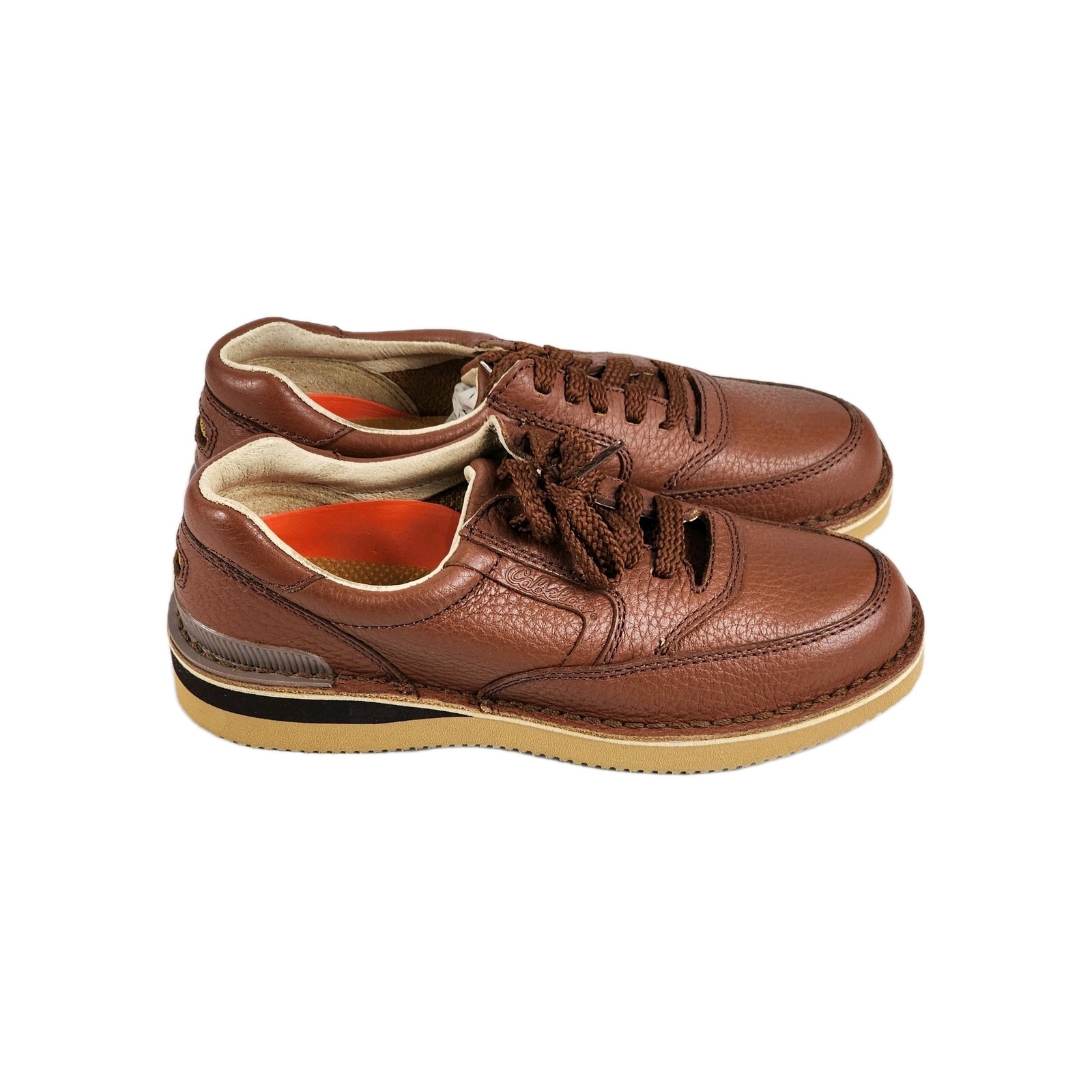 Cabela’s Shoes Women’s Size 7A Brown Leather Walking Comfort Hiking New 82-1080