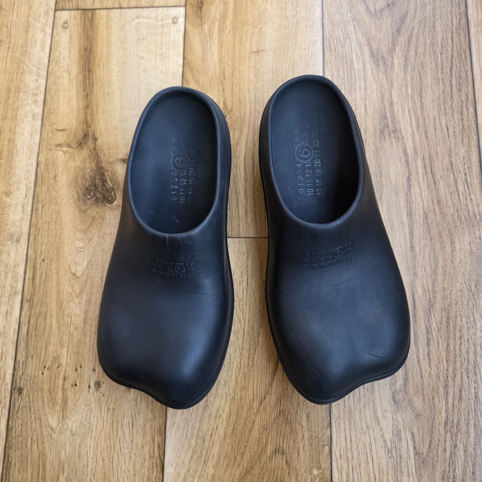 MAISON MARGIELA MM6 ANATOMIC EVA CLOGS EXTRALIGHT SIZE 39/40 EU, 9 US, 6.5 UK