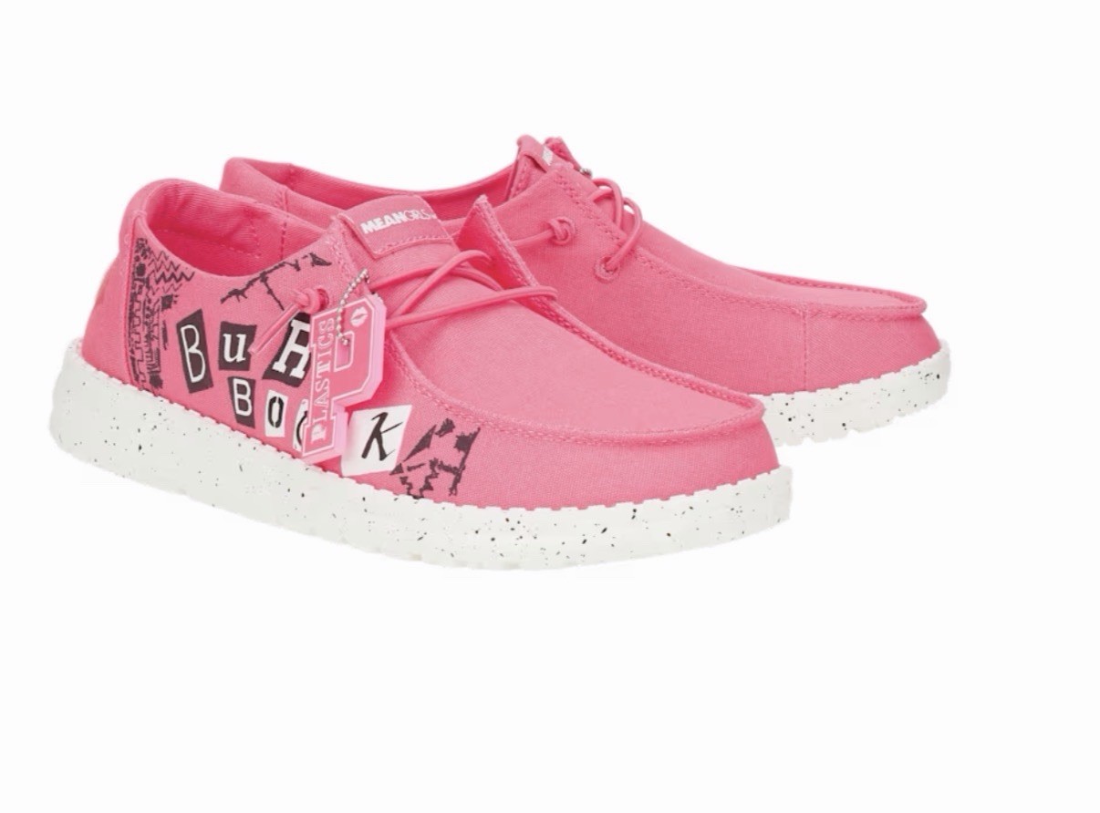 Hey Dude Shoes Wendy Mean Girls Electric Pink/ Multi Women 8 (NEW) Discontinued