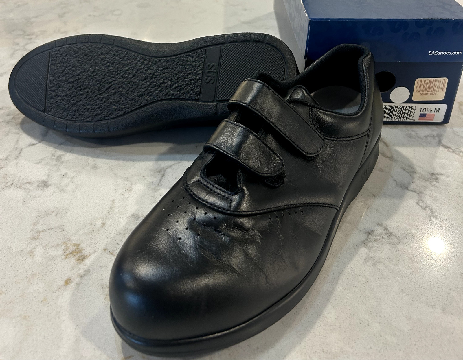 SAS Me Too Black 10.5 Medium Women’s Shoes FREE SHIPPING New In Box Save