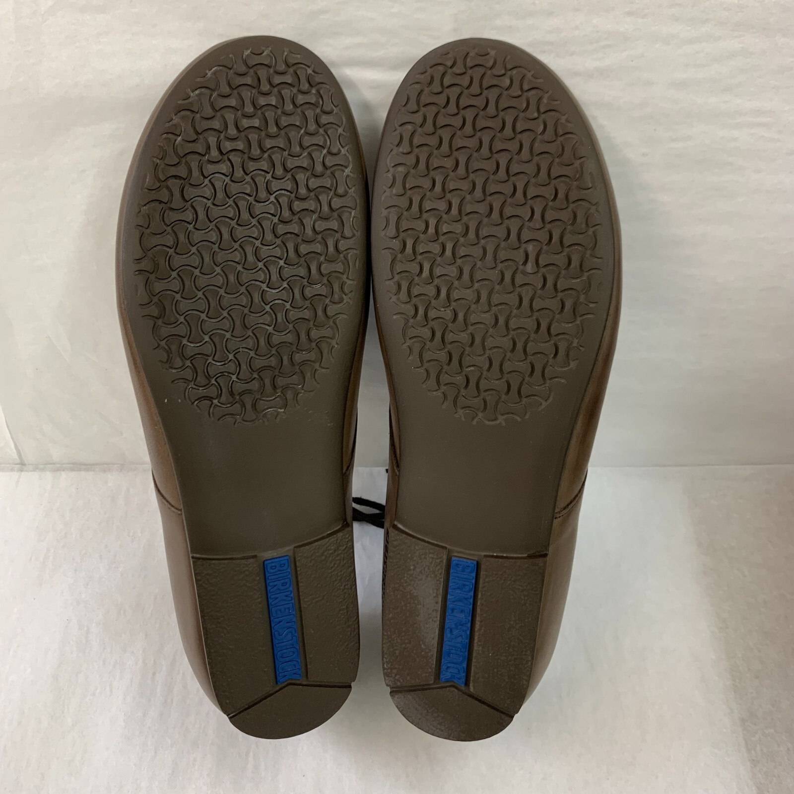 Birkenstock New w/ Box Saunders Brown Natural Leather Narrow Width Select Size