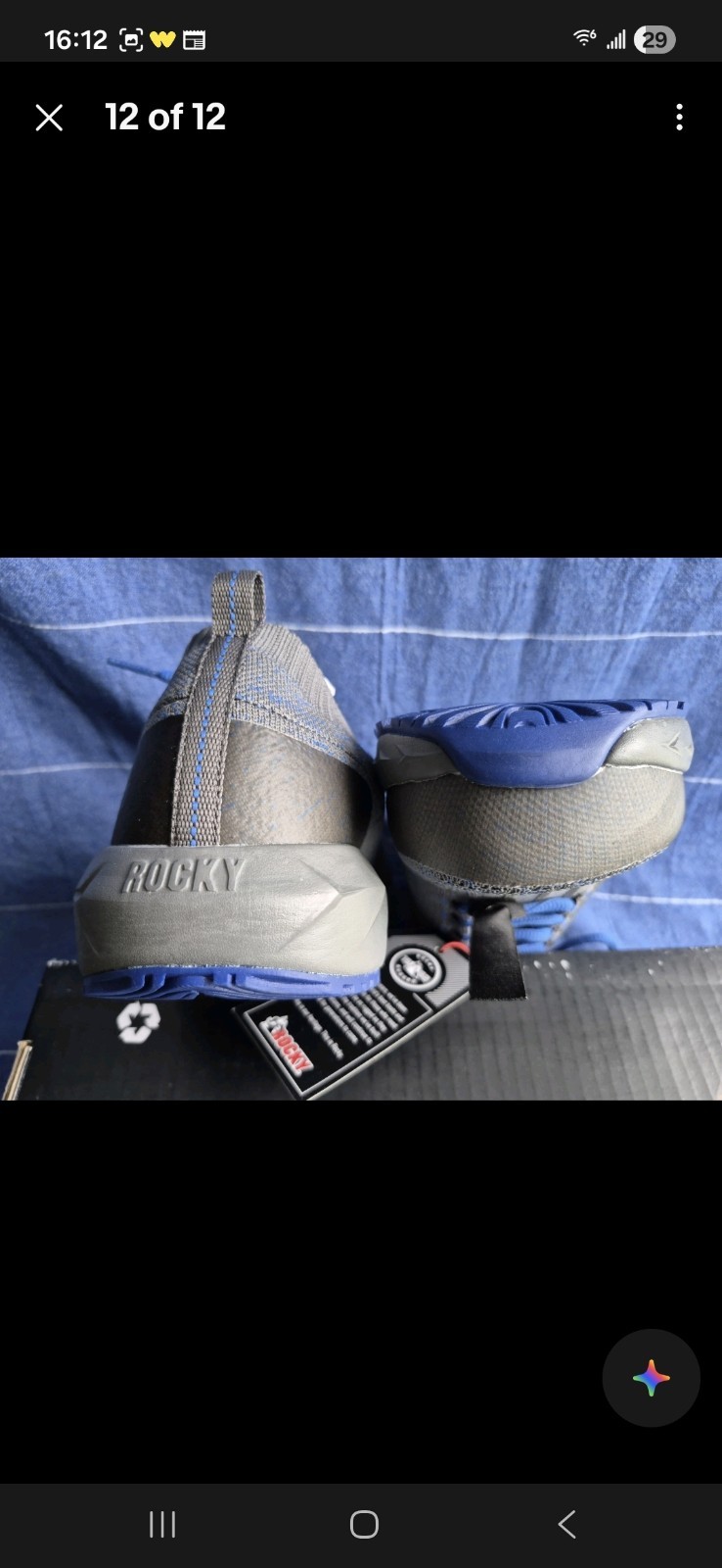 ROCKY COMP TOE NO SLIP WORK SHOES VOL DISC 2/$40 3/$52.5 4/$60 9/9.5/10 BNIB!