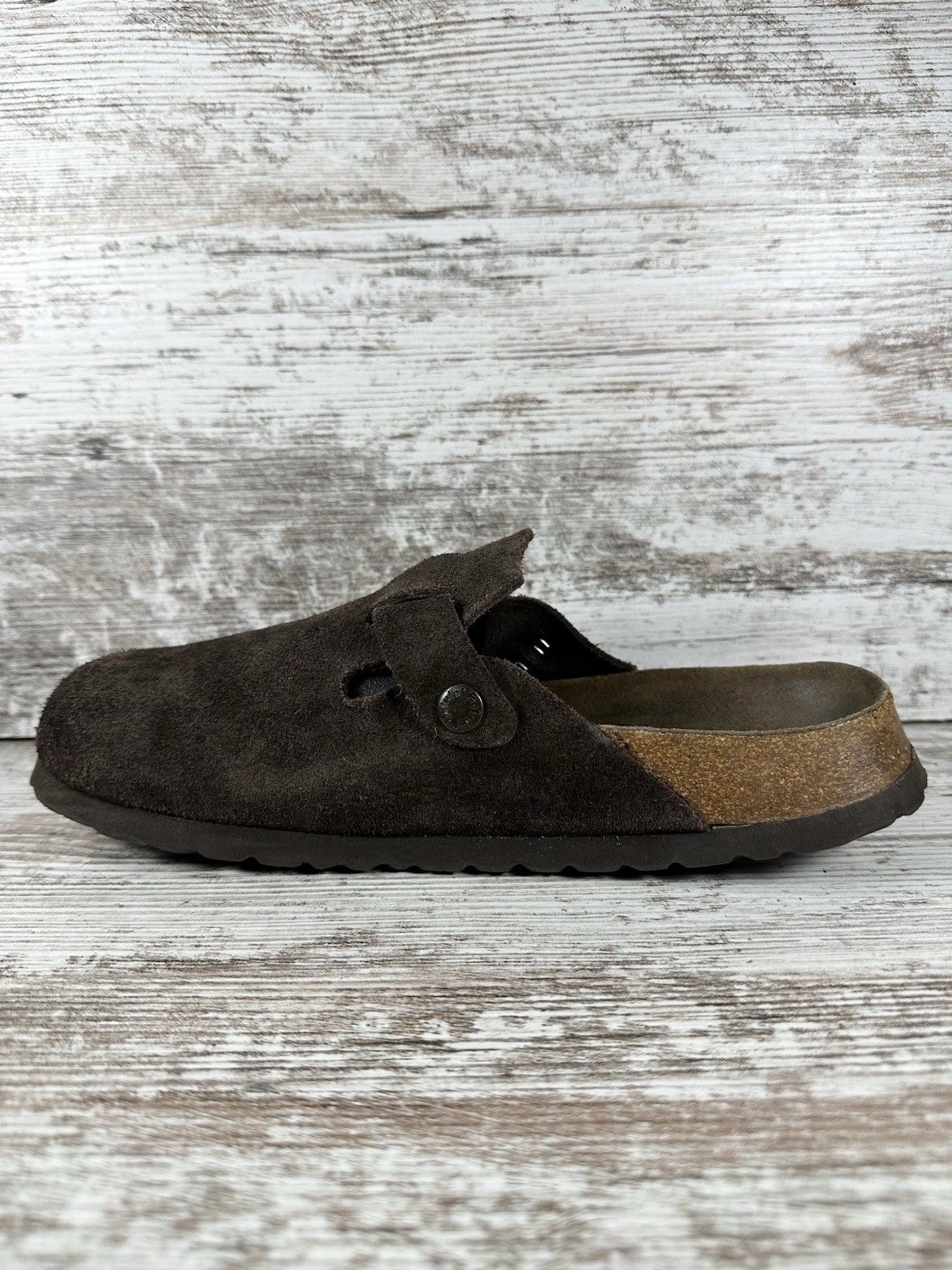 Women’s Betula by Birkenstock Brown Suede Clogs Sz EUR 37/US 6 Narrow EUC!