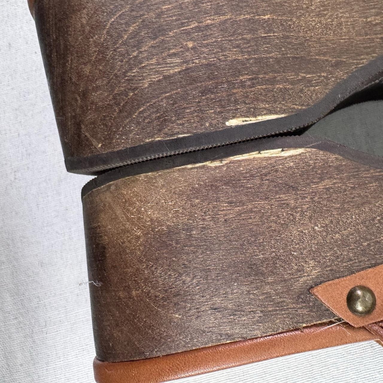 Madewell Womens Cecily Studded Clogs Brown Leather Slip On Mules Size 7.5