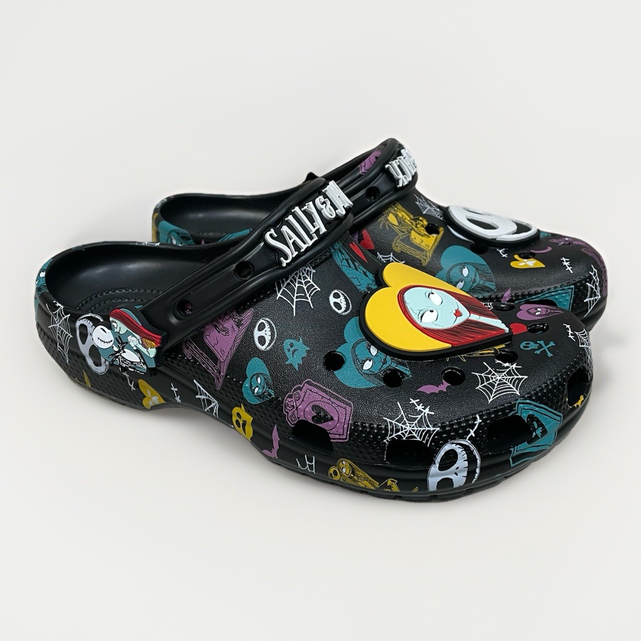 Tim Burton’s The Nightmare Before Christmas Jack Sally Classic Clog M5/W7 New