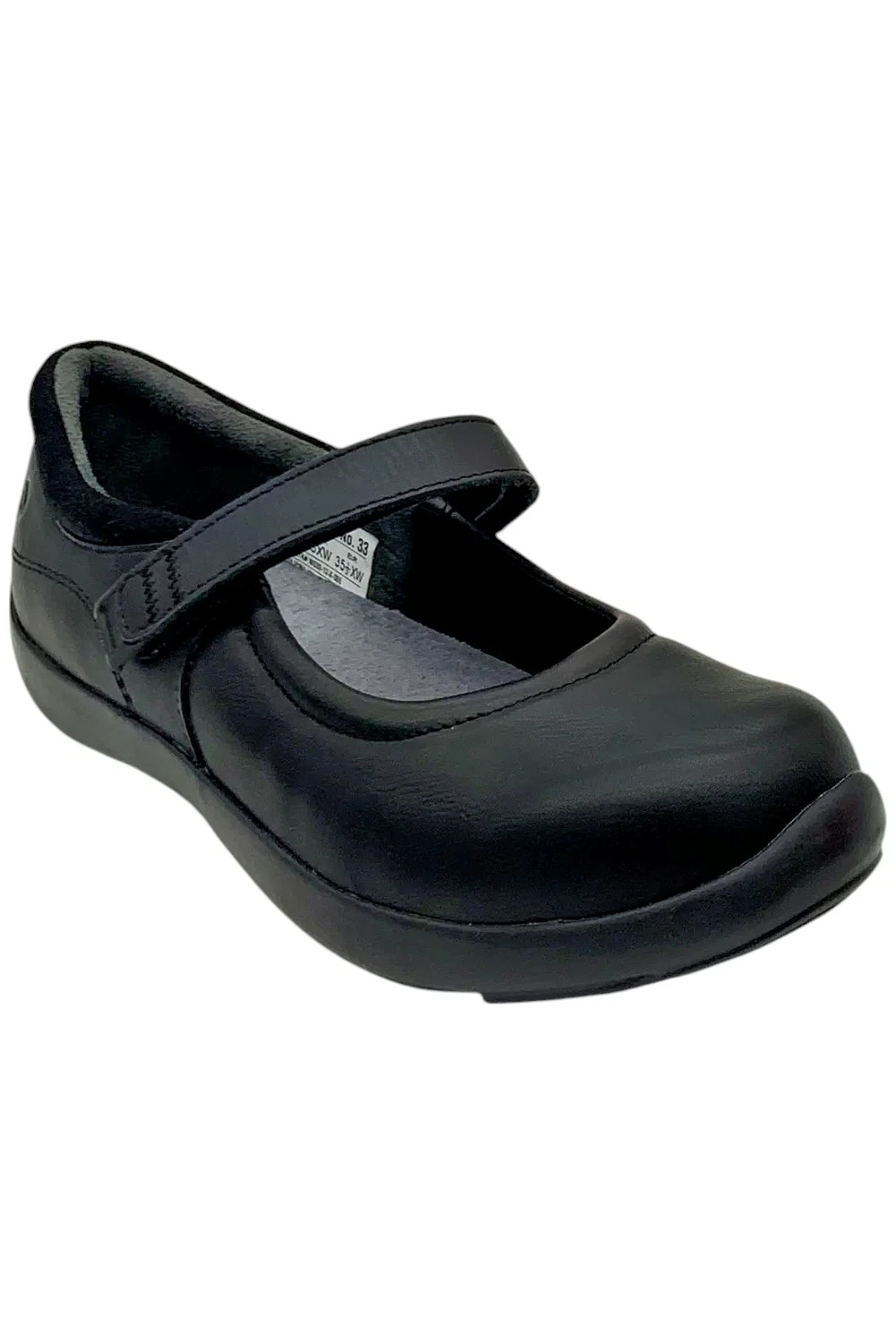 Anodyne No. 33 Casual Mary Jane Stretch Flats Black Stretch Women’s Size 9W