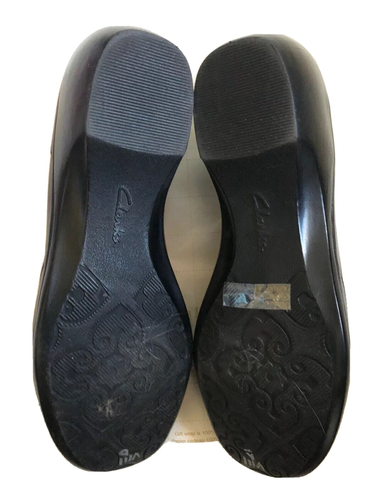 Pre-owned Women’s Clarks Blackberry Brown Slip On Loafers Size 7.5 Style 84630
