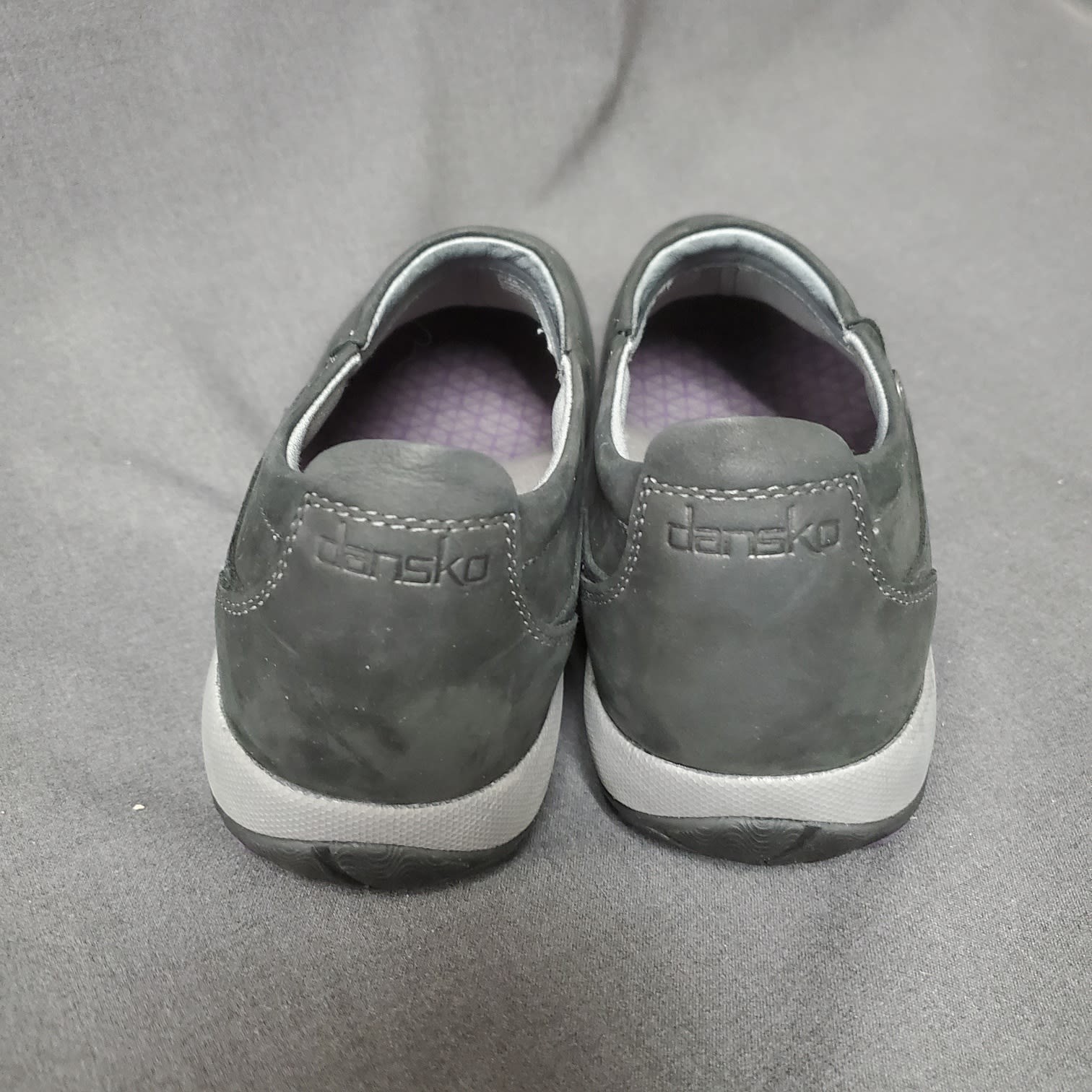 Dansko Patti Women’s Shoes, Black Milled Nubuck, W37