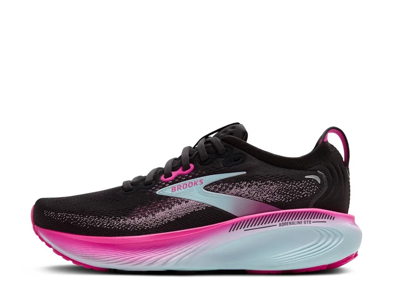 NEW ITEM! Brooks Women’s Adrenaline 25 Running Shoe Black/Pink Medium Size AUTH
