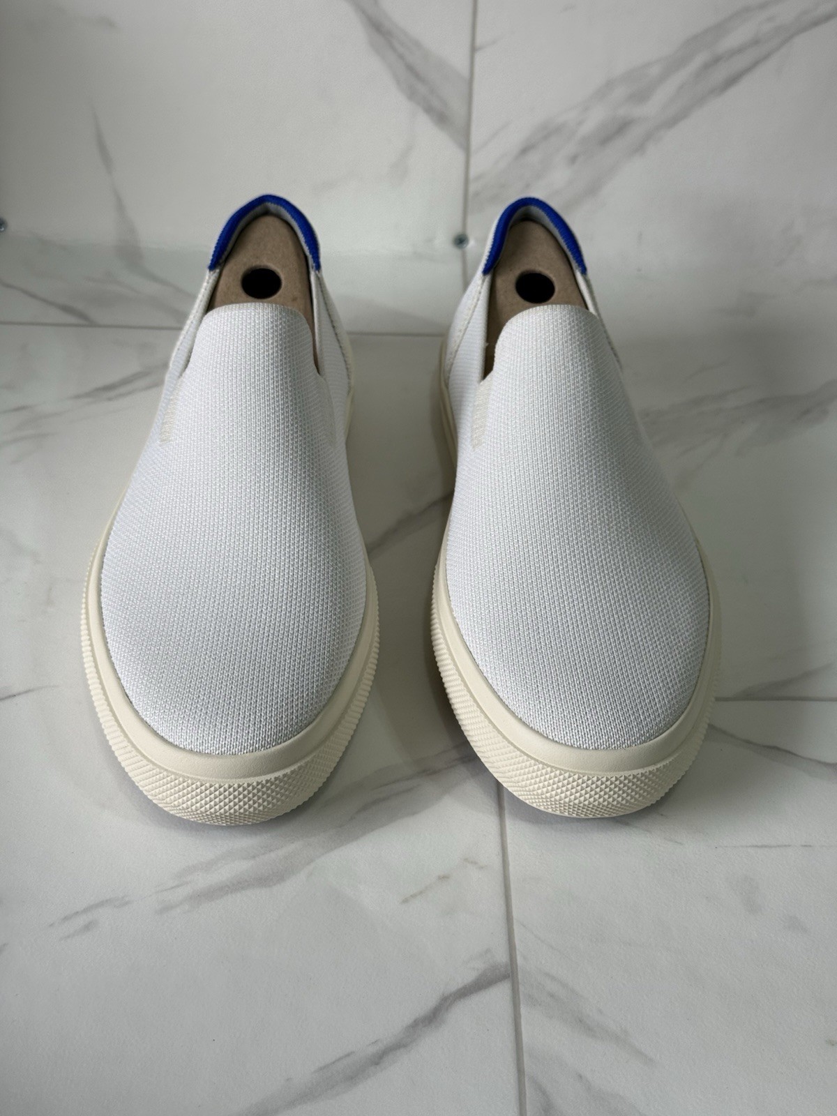 Rothys The Original City Slip On Sneaker Unisex M8 W9.5 Antique White 118-001