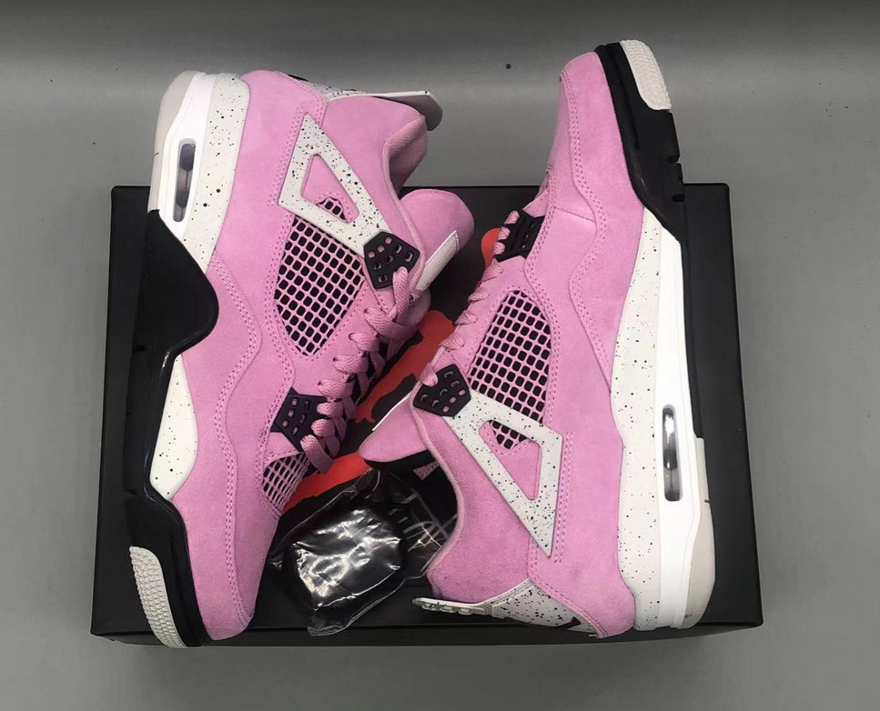 Jordan 4 Retro “Orchid” Men/Women Mid Top Basketball Shoes AQ9129-501