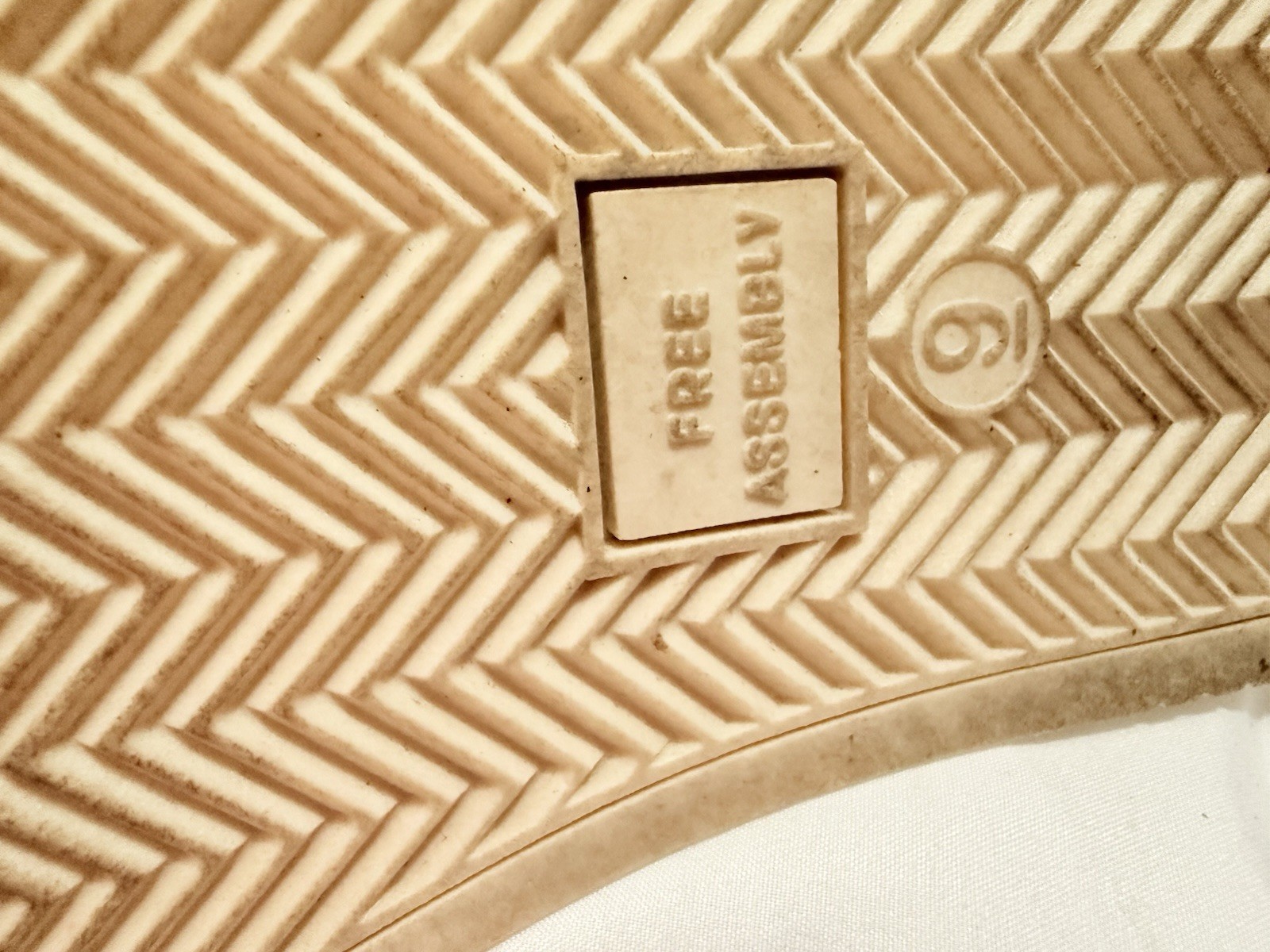 Free Assembly Canvas Low Top Sneaker Women Cream Sz 9 School