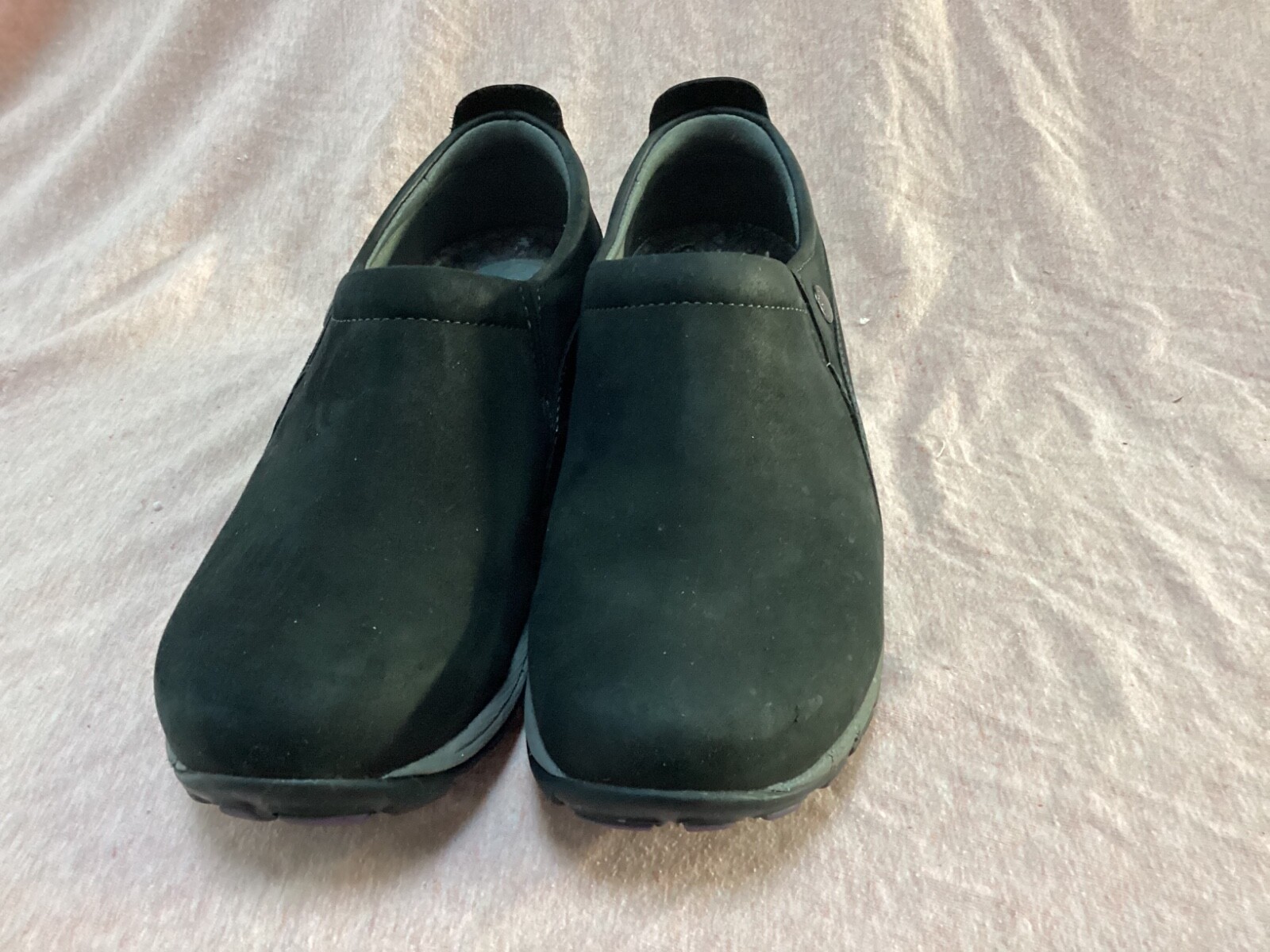 Dansko Patti Women’s Casual Shoes, Black Milled Nubuck, 36 ,Retail $149