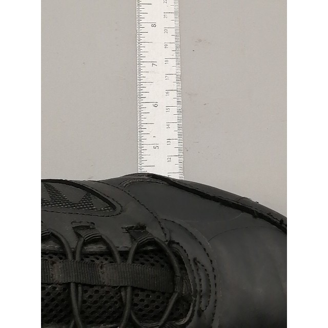 Tredsafe Sneakers Womens Black 9.5 Leather Work Shoe Slip Resistant Anti Fatigue