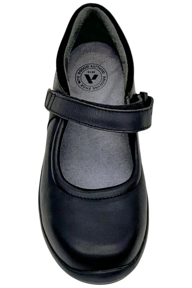 Anodyne No. 33 Casual Mary Jane Stretch Flats Black Stretch Women’s Size 9W